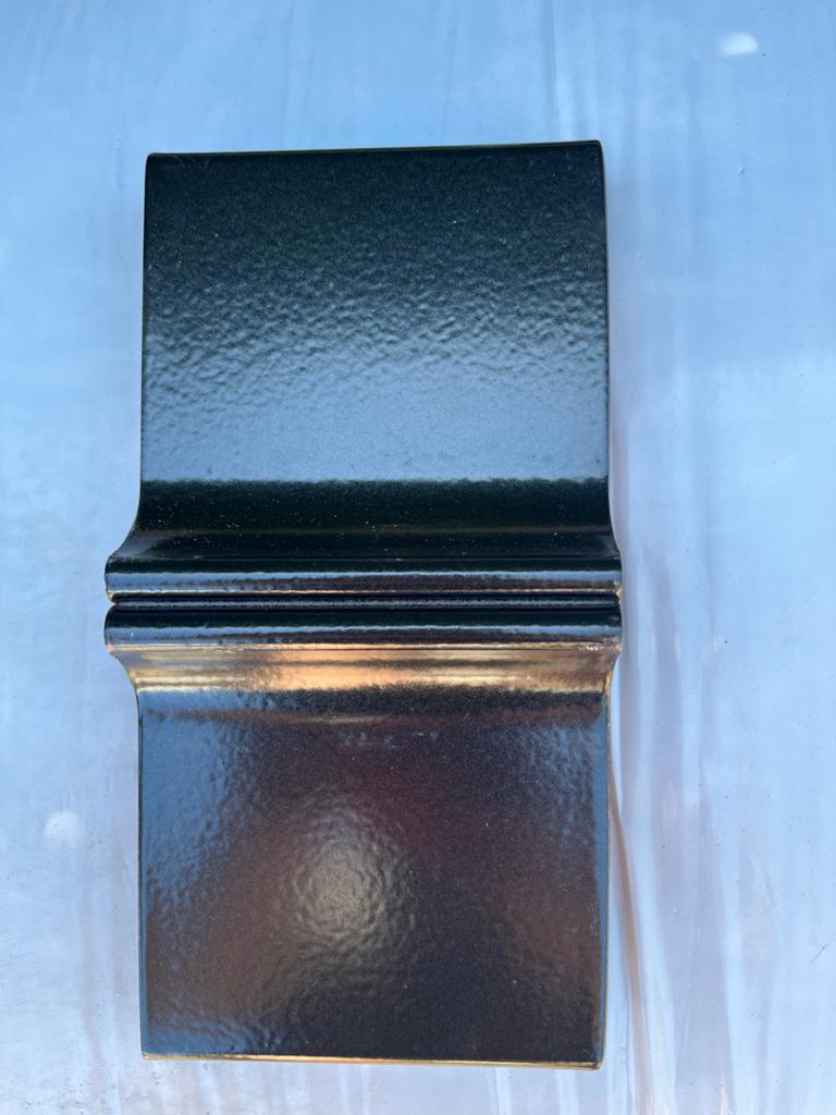 21 x 2 Wienerberger Raamdorpel Zwart Hoogglans 105x105mm, Keramiek, Overige typen, Nieuw, Minder dan 20 cm
