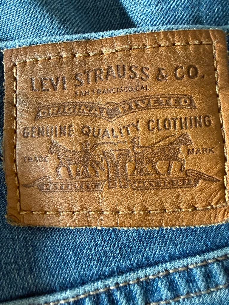 Levi’s skinny jeans blauw maat W24 L30, Ophalen of Verzenden, Zo goed als nieuw, Blauw, Lang