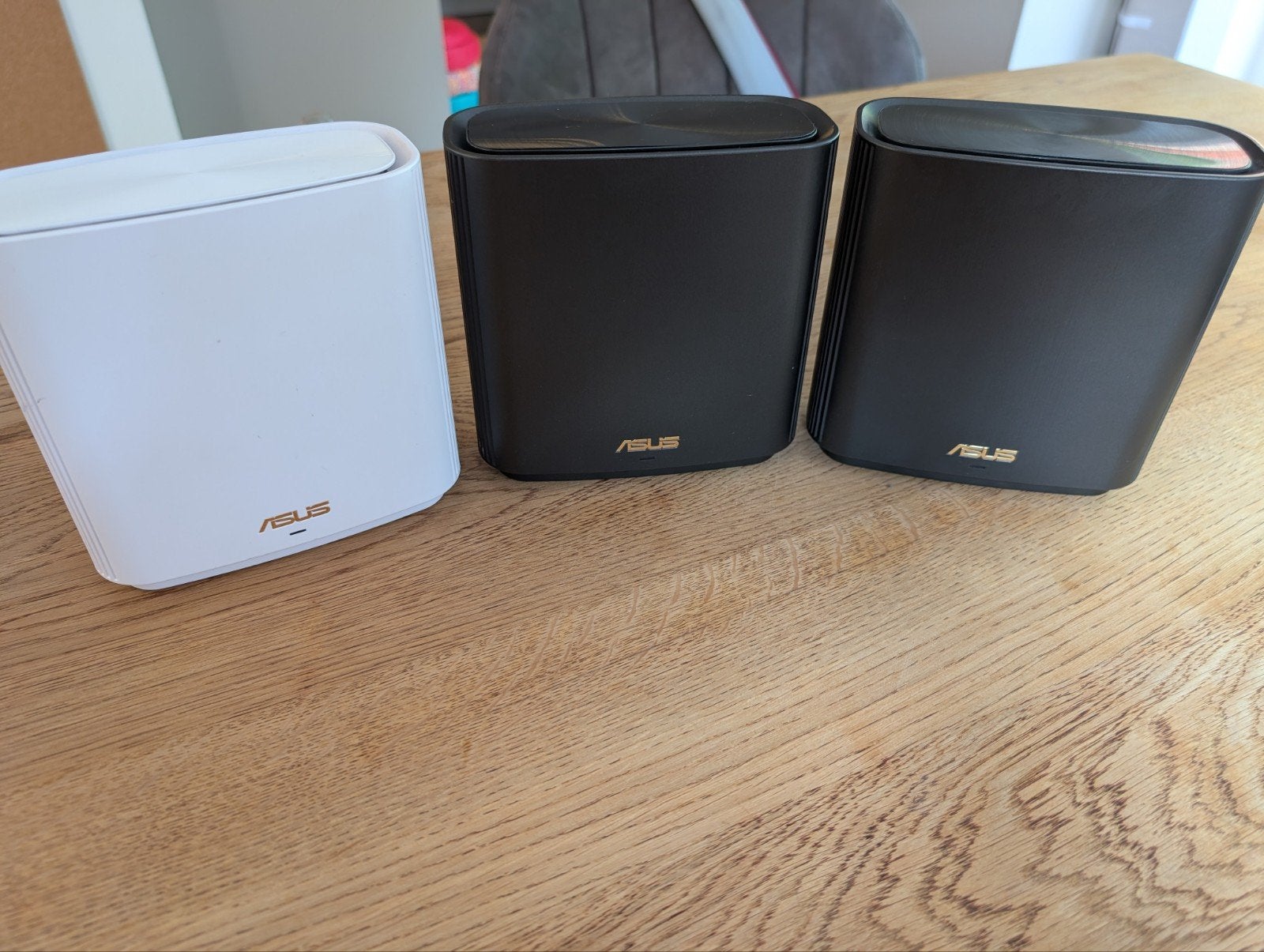ASUS AX6600 Tri Band Wifi Router (XT8) - Voedingskabels, Ophalen of Verzenden, Zo goed als nieuw, Router, ASUS