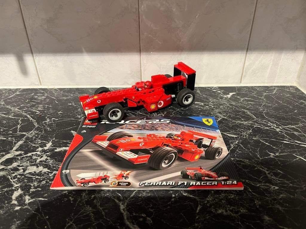 Lego 8362 Ferrari F1 Racer incl handleiding, Ophalen of Verzenden, Zo goed als nieuw, Lego