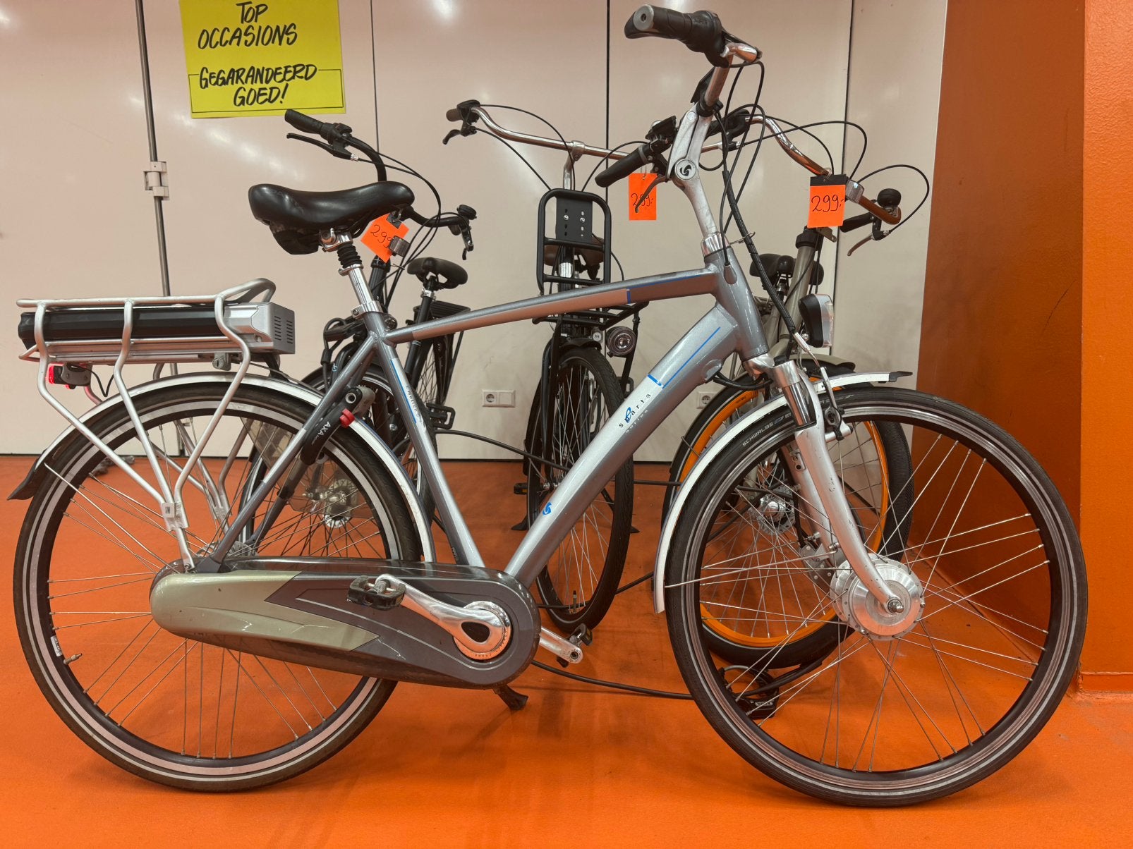 Sparta C4 E-Motion elektrische herenfiets met nieuwe accu, Ophalen, Zo goed als nieuw, Sparta