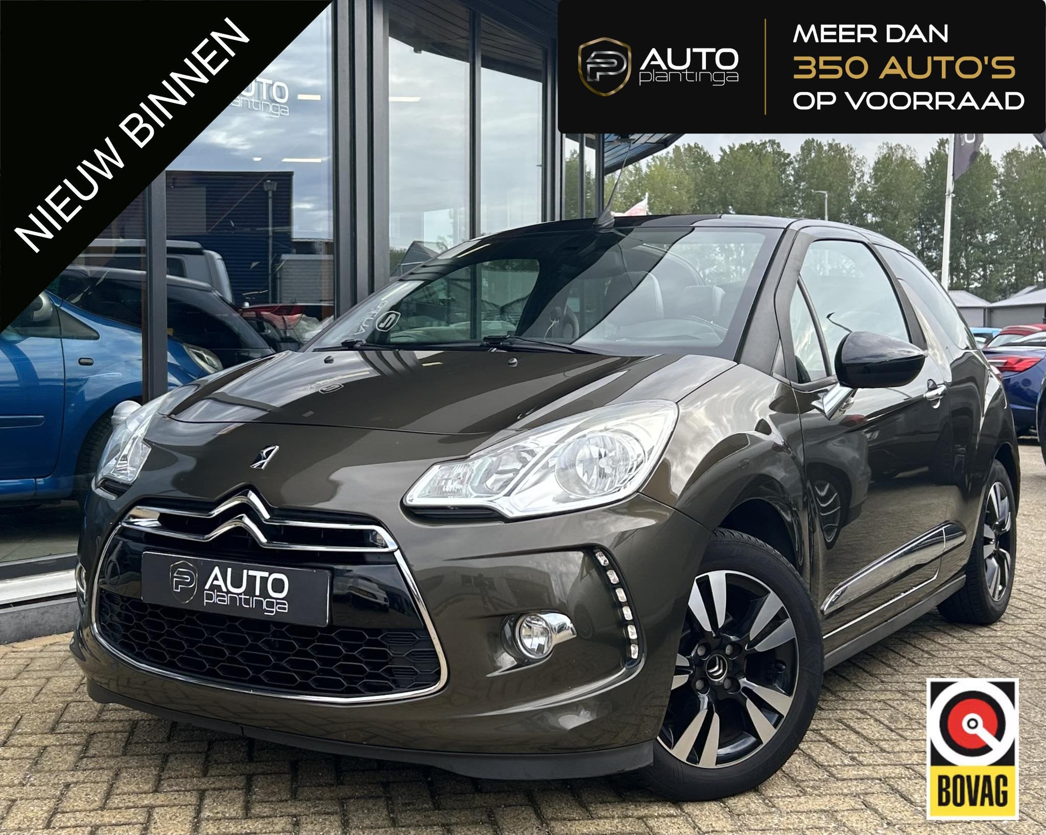 Citroen DS3 Cabrio 1.2 VTi Chic 82PK | NL AUTO | NAP | Nette, Voorwielaandrijving, Euro 5, Stof, 1199 cc