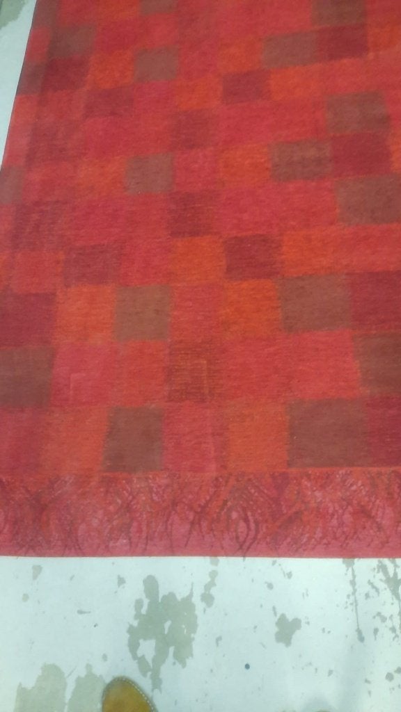 tapijt vloerkleed Rood blok, Huis en Inrichting, Stoffering | Tapijten en Kleden, Ophalen, Modern, hip, luxe, 50 tot 100 cm, Zo goed als nieuw