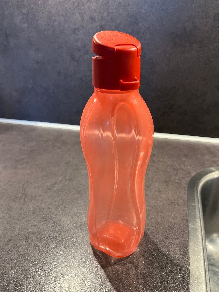 Tupperware Ecoplus waterfles, 500 ml, Ophalen of Verzenden, Zo goed als nieuw, Drinkfles