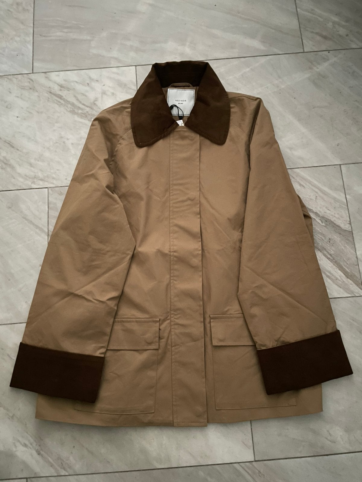 jas neo noir maat 36 corduroy nieuw, Ophalen of Verzenden, Nieuw, Maat 36 (S), Overige kleuren