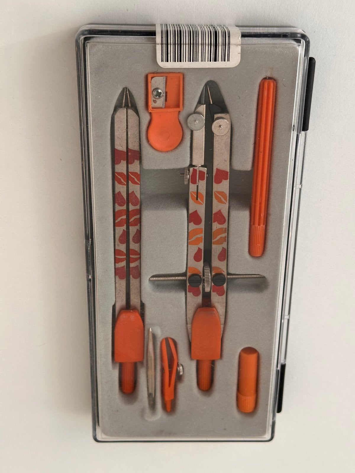 Passerset met leuke hartjes print. NIEUW in de doos, Diversen, Ophalen of Verzenden, Nieuw