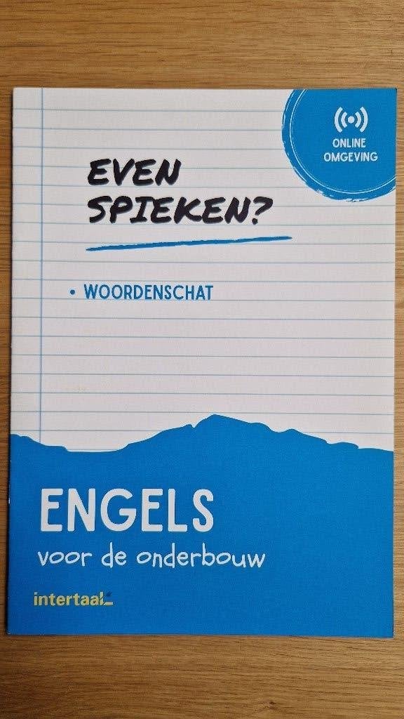 Even spieken spieken? Engels, woordenschat voor de onderbouw, Ophalen of Verzenden, Zo goed als nieuw, HAVO, Scheikunde