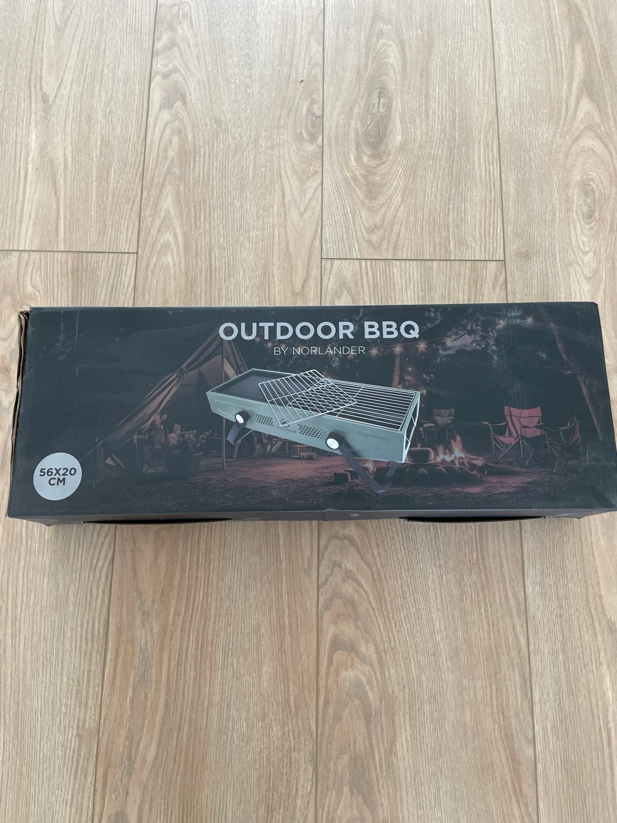 Norländer Outdoor BBQ met grill - 56 x 20 cm - Groen, Ophalen of Verzenden, Nieuw