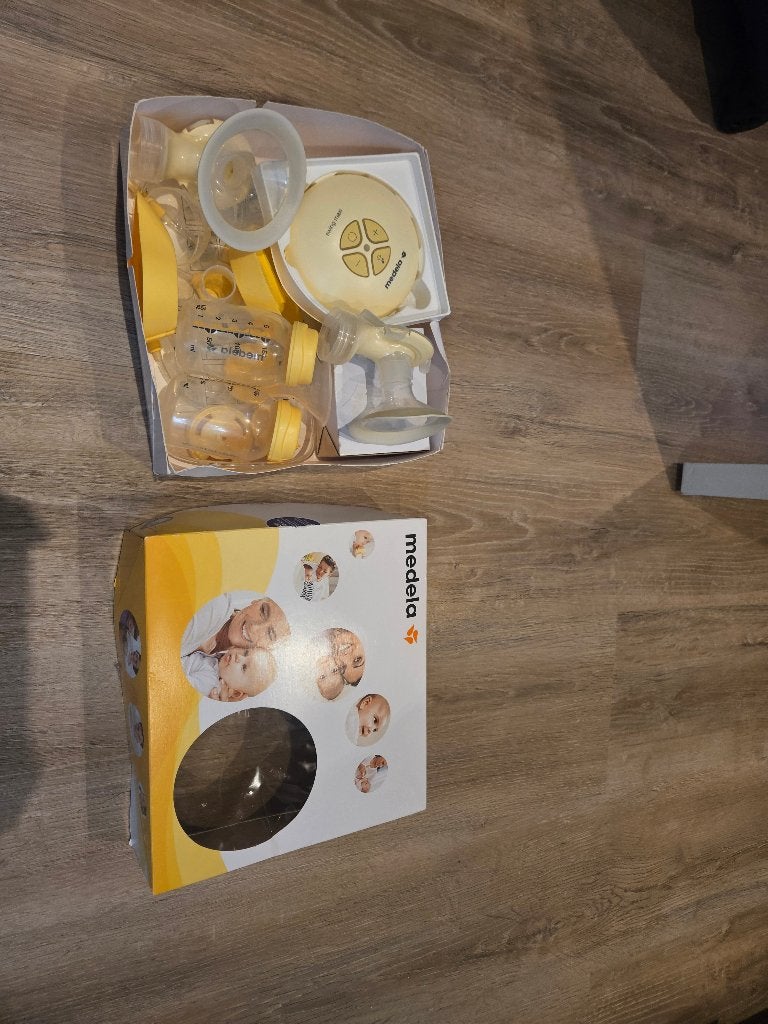 Medela swing dubbele borstkolf electrisch, Gebruikt, Dubbelzijdig, Medela, Borstkolf