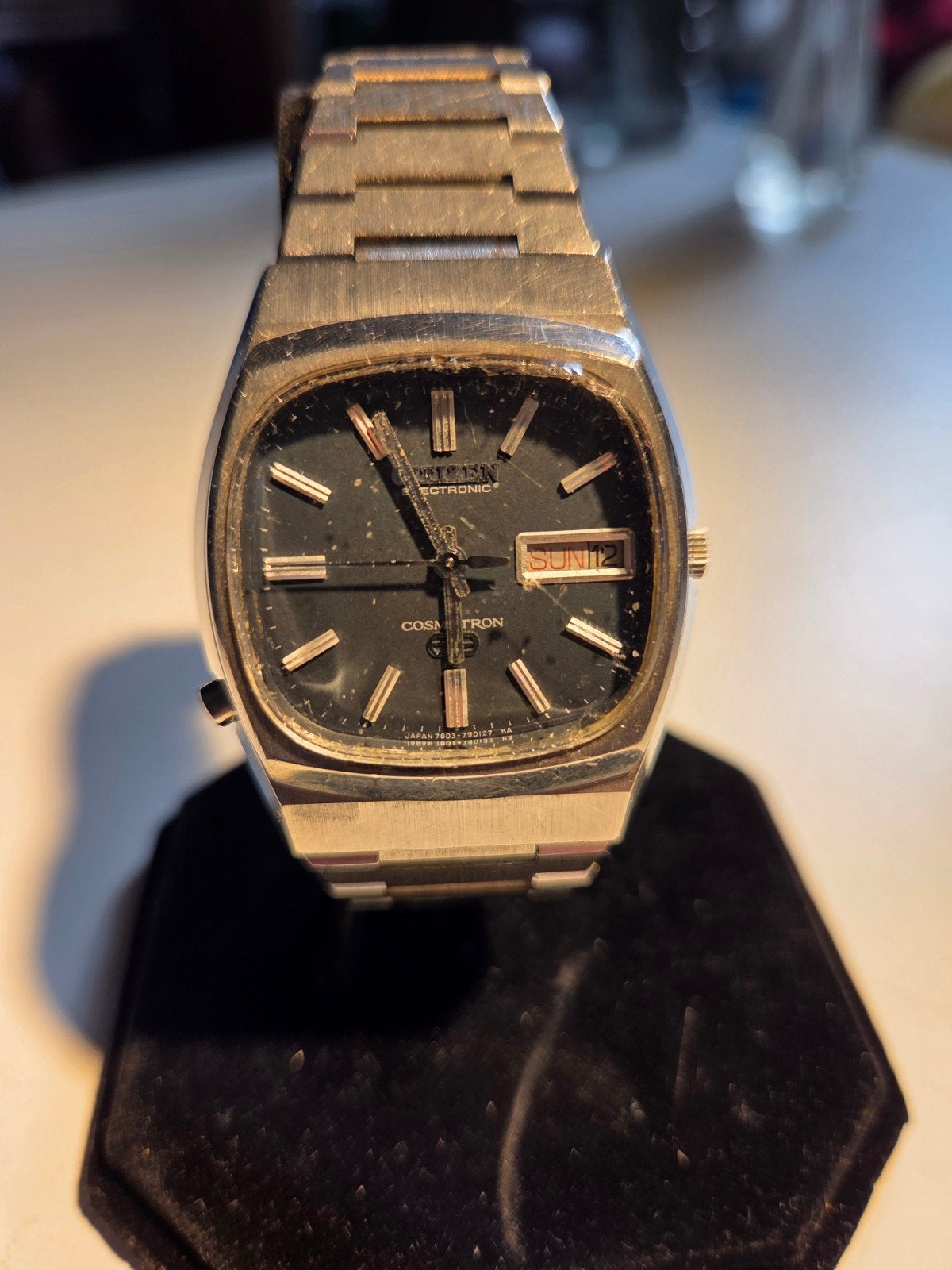 Citizen Cosmotron 7803 uurwerk, Verzenden, Staal, Citizen, 1960 of later