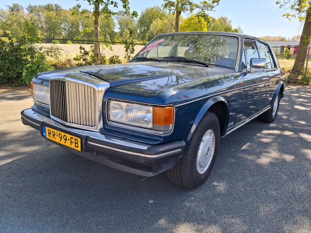 Bentley 1987 Blauw ORG  NED AUTO  EX HESSING IN TOP STAAT, Auto's, Automaat, Bedrijf, Sedan, Euro 4