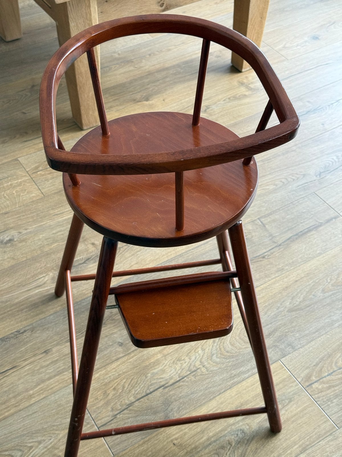 Vintage houten kinderstoel, Kinderen en Baby's, Ophalen, Gebruikt, Overige typen