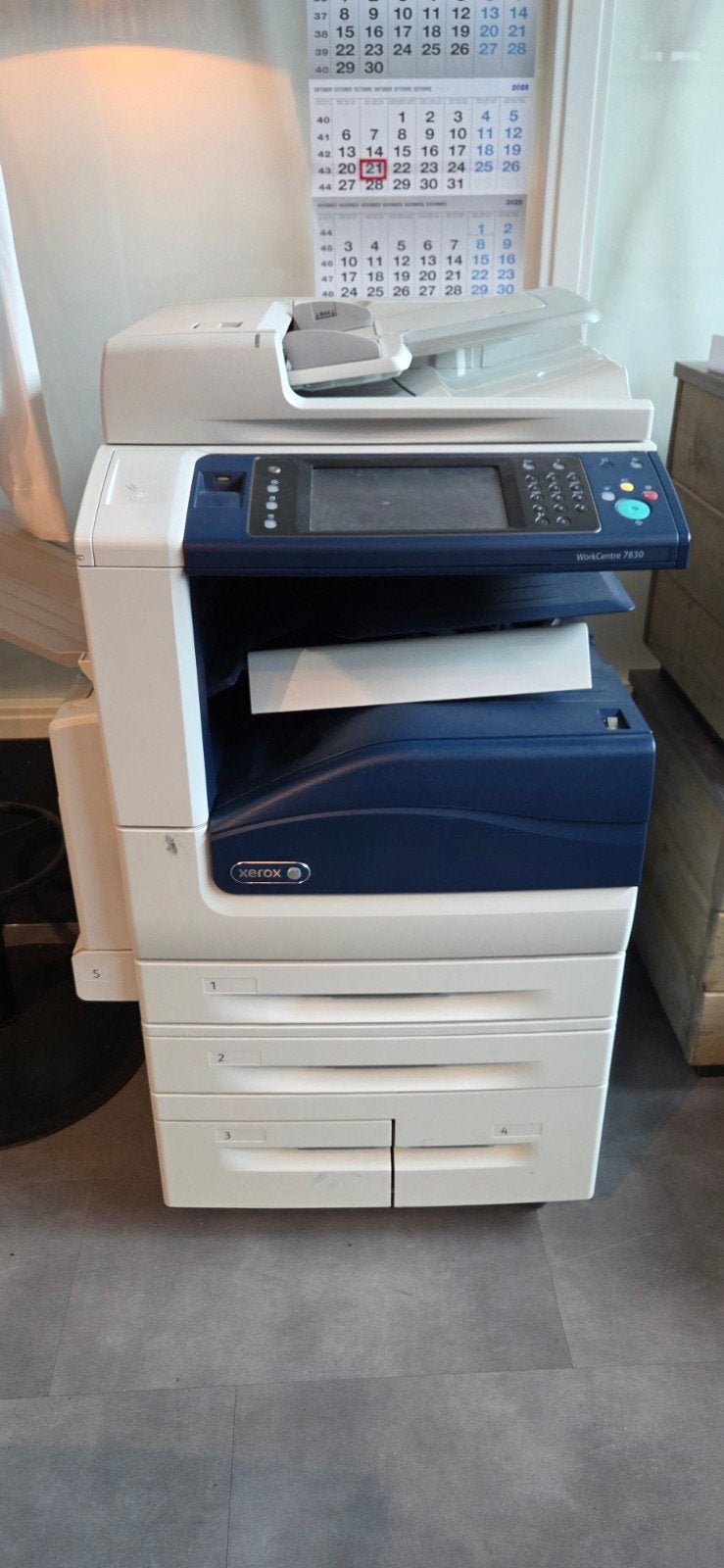 Xerox WorkCentre 7830 All-in-One Printer/Kopieerapparaat, Ophalen, Xerox, Gebruikt, All-in-one