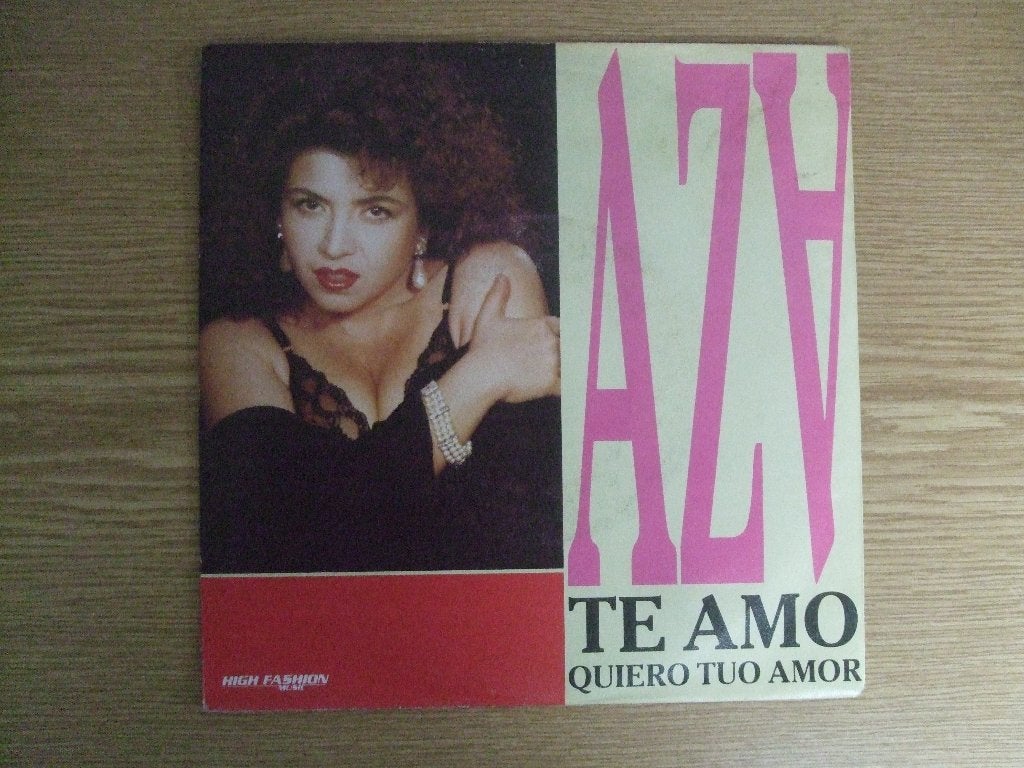 AZA     TE AMO / QUIERO TUO AMOR, 1990 - 1999, 7 inch, Single, Ophalen of Verzenden