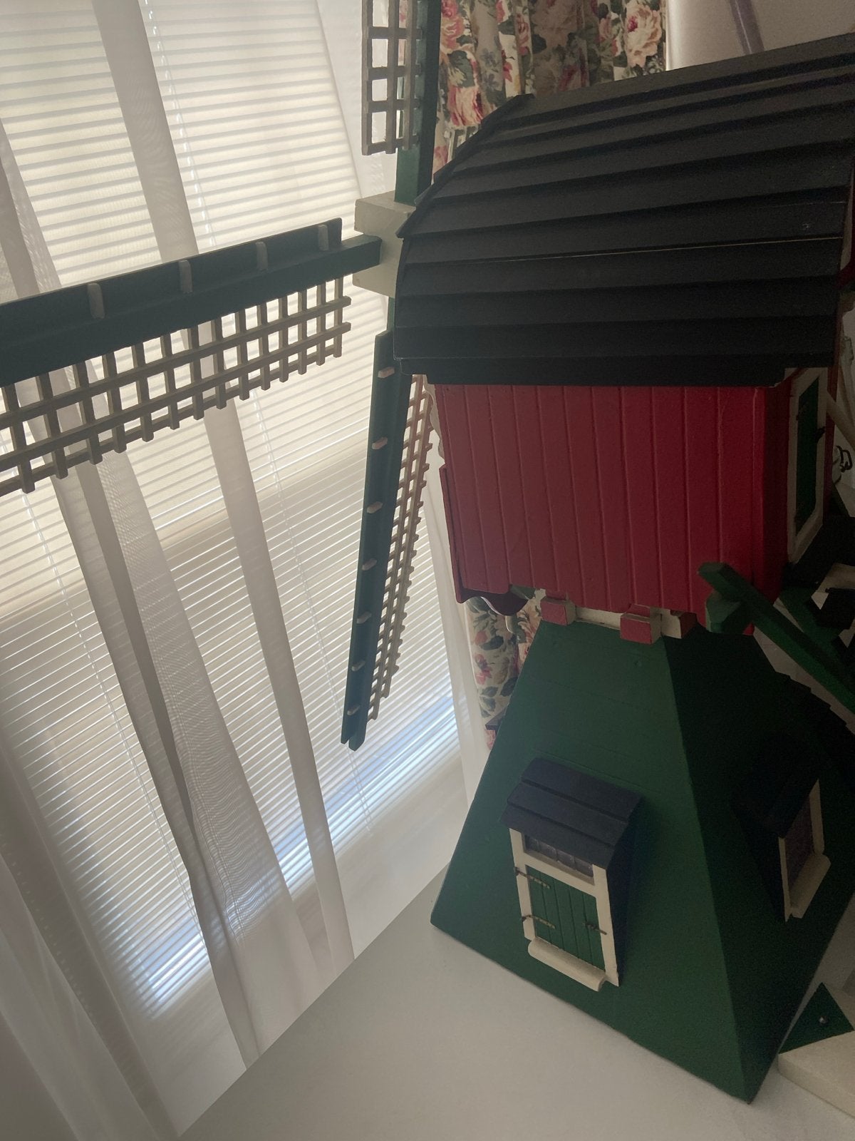 Op schaal gemaakte wipmolen, 75 cm hoog, Ophalen, Nieuw