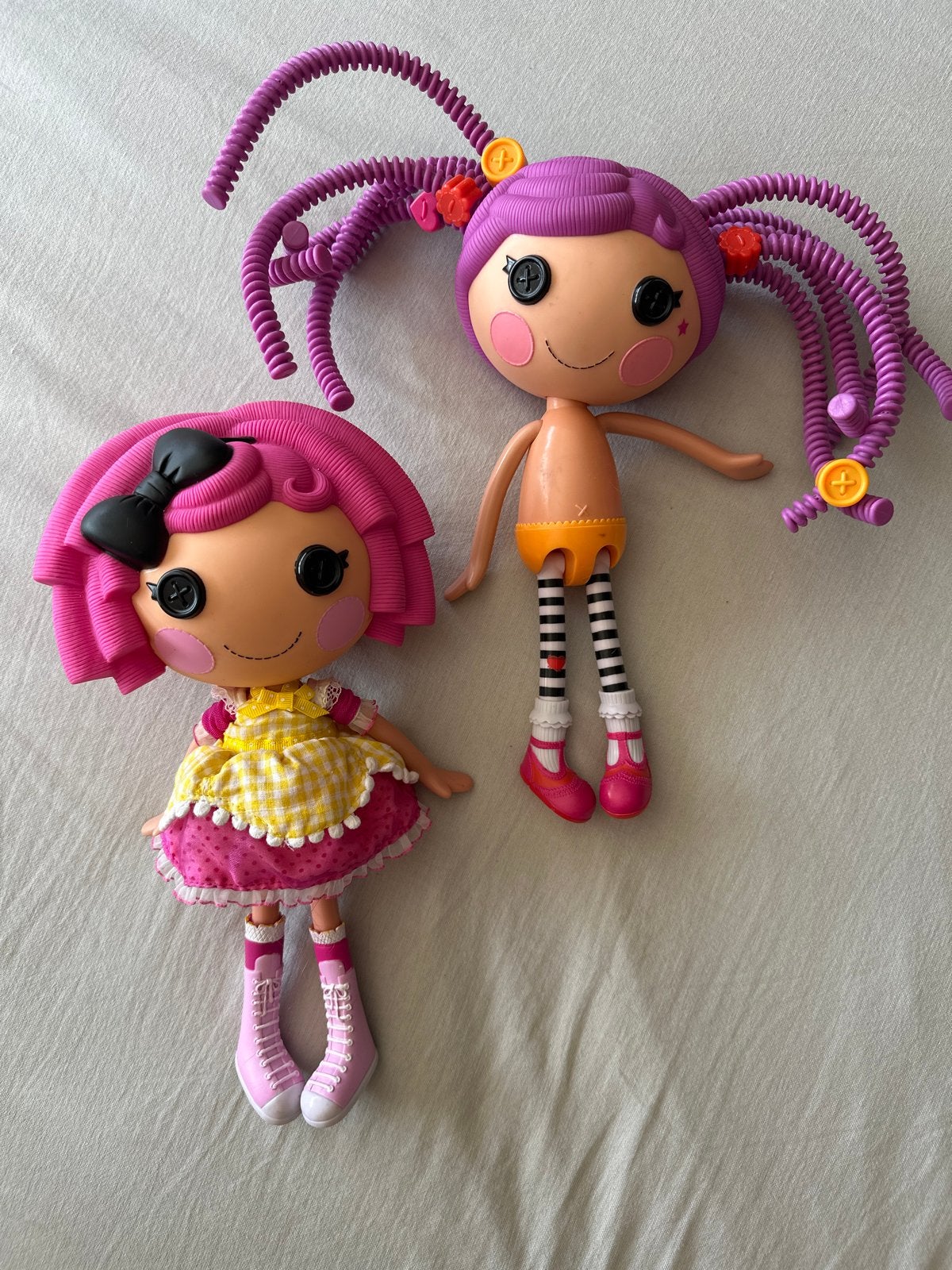 Lalaloopsy poppen set - 2 stuks, Kinderen en Baby's, Speelgoed | Poppen, Ophalen of Verzenden, Gebruikt, Overige typen