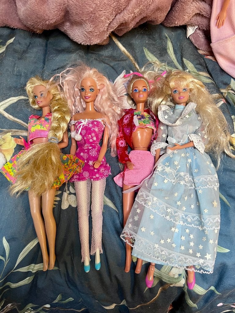 Mattel barbiepoppen poppen Barbies ballerina prinses kleding, Ophalen of Verzenden, Zo goed als nieuw, Fashion Doll