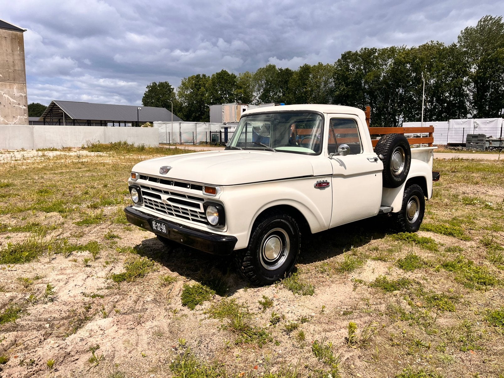 Ford F100 stepside pickup 1966, Automaat, Bedrijf, LPG, Te koop