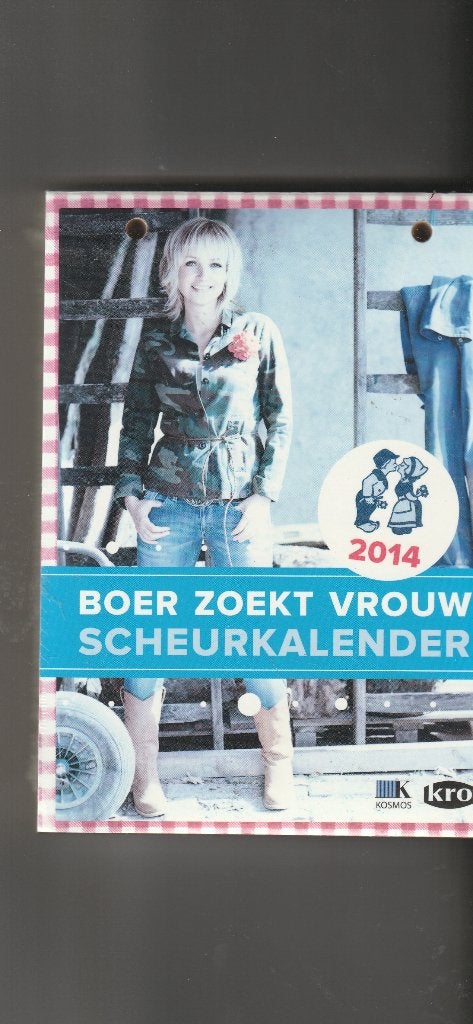 Boer zoekt vrouw scheur kalender 2014 nieuw in seal, Ophalen of Verzenden, Nieuw
