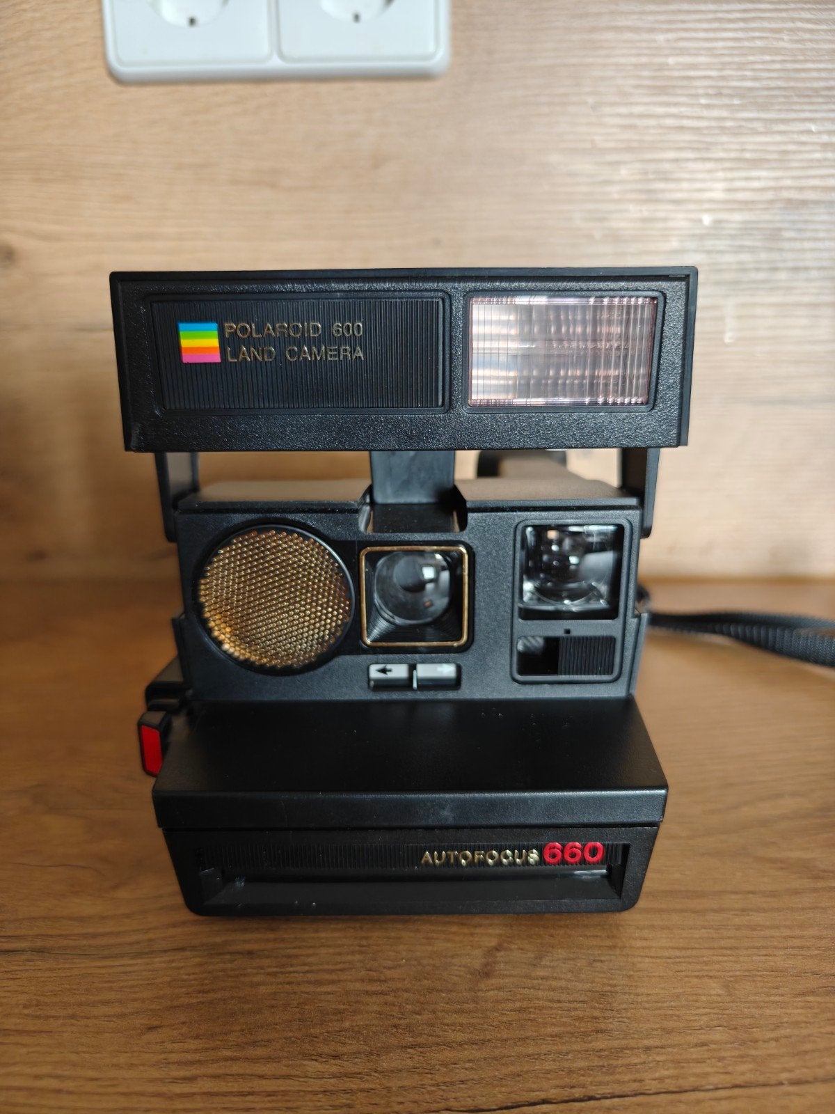 Polaroid 600 Sun 660 Autofocus instant camera, Ophalen of Verzenden, Gebruikt, Polaroid, Polaroid
