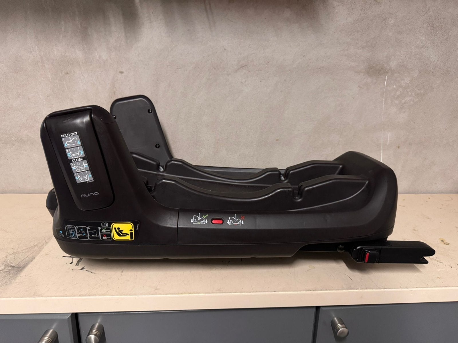 Nuna PIPA next base met isofix, Kinderen en Baby's, Autostoeltjes, Overige merken, Gebruikt, Ophalen of Verzenden, Isofix