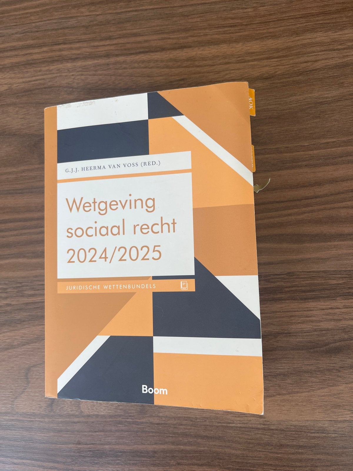 Wetgeving sociaal recht 2024/2025 - Juridische Wettenbundel, Ophalen of Verzenden, Gamma, Zo goed als nieuw, WO