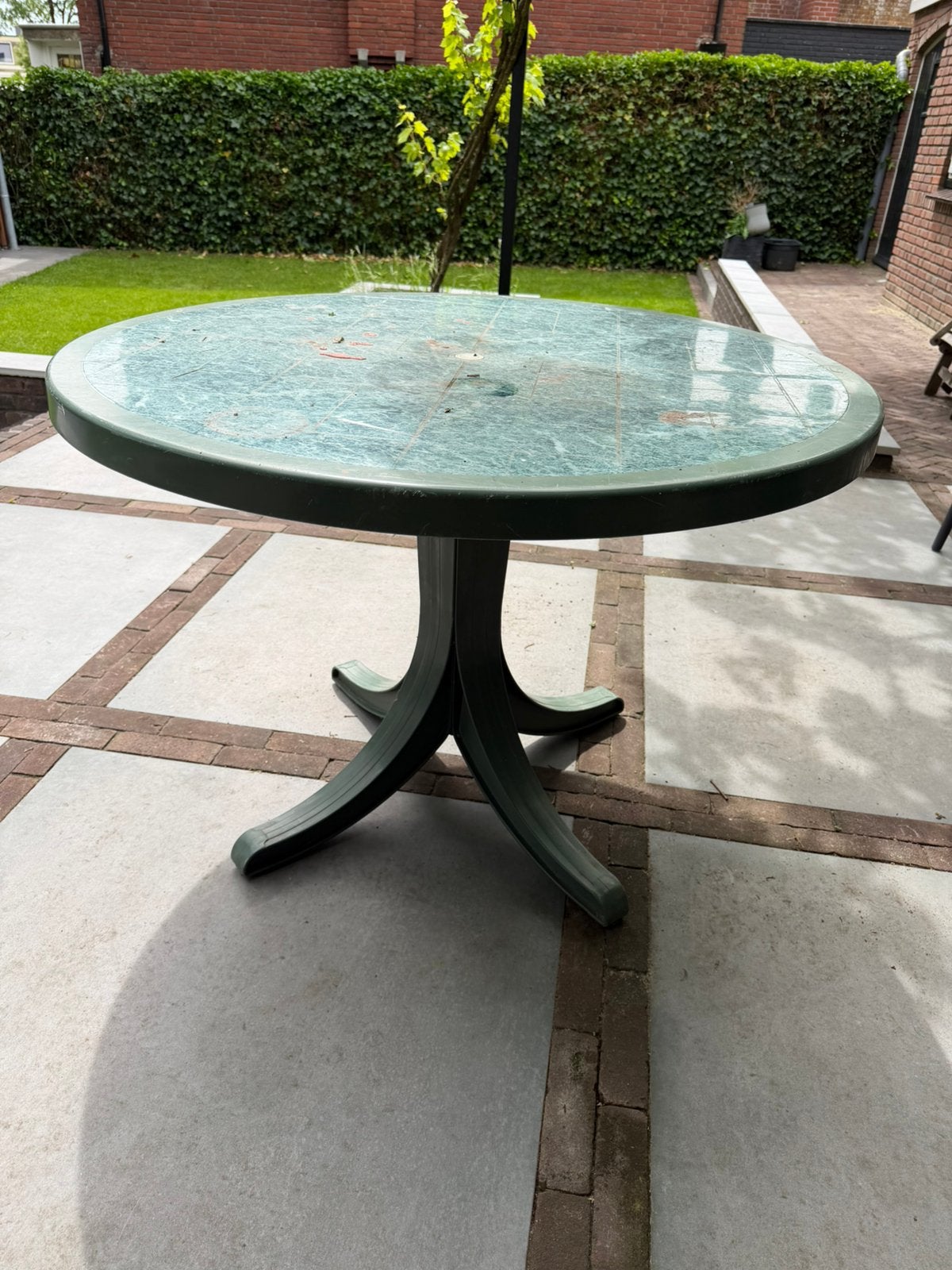 Gratis bouwtafel!, Ophalen, Gebruikt, Rond