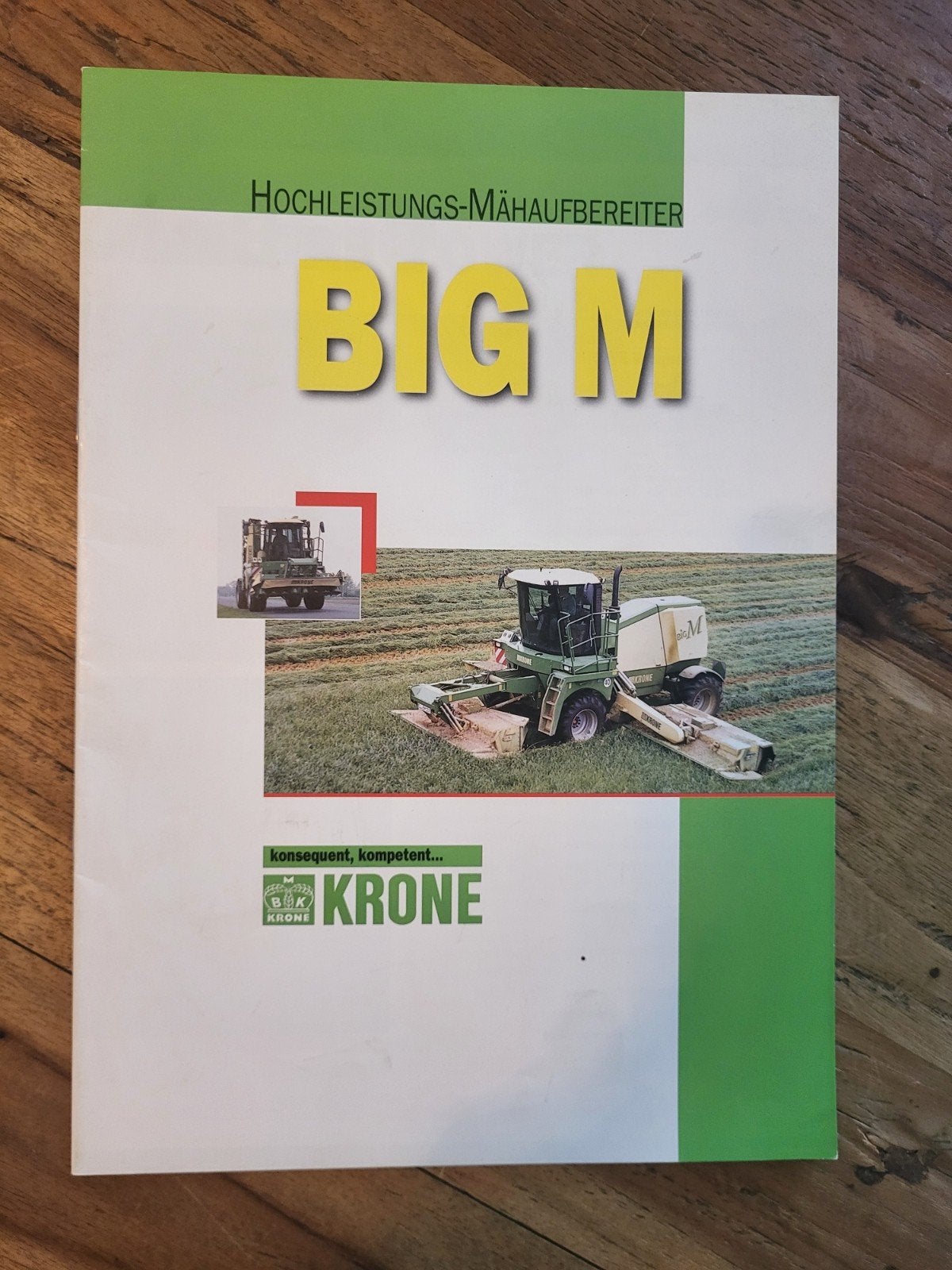 tractor folder Krone BIG M, Ophalen of Verzenden, Zo goed als nieuw