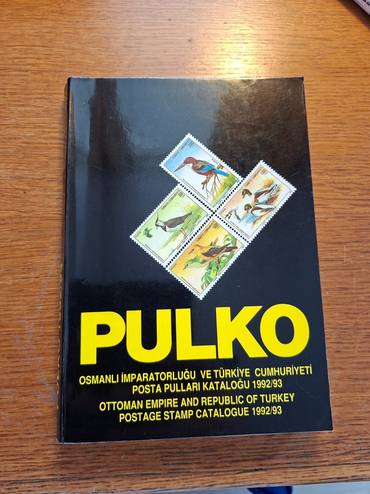 PULKO Postzegelcatalogus 1992/93 - Ottomaanse Rijk & Turkije, Ophalen of Verzenden, Gelezen