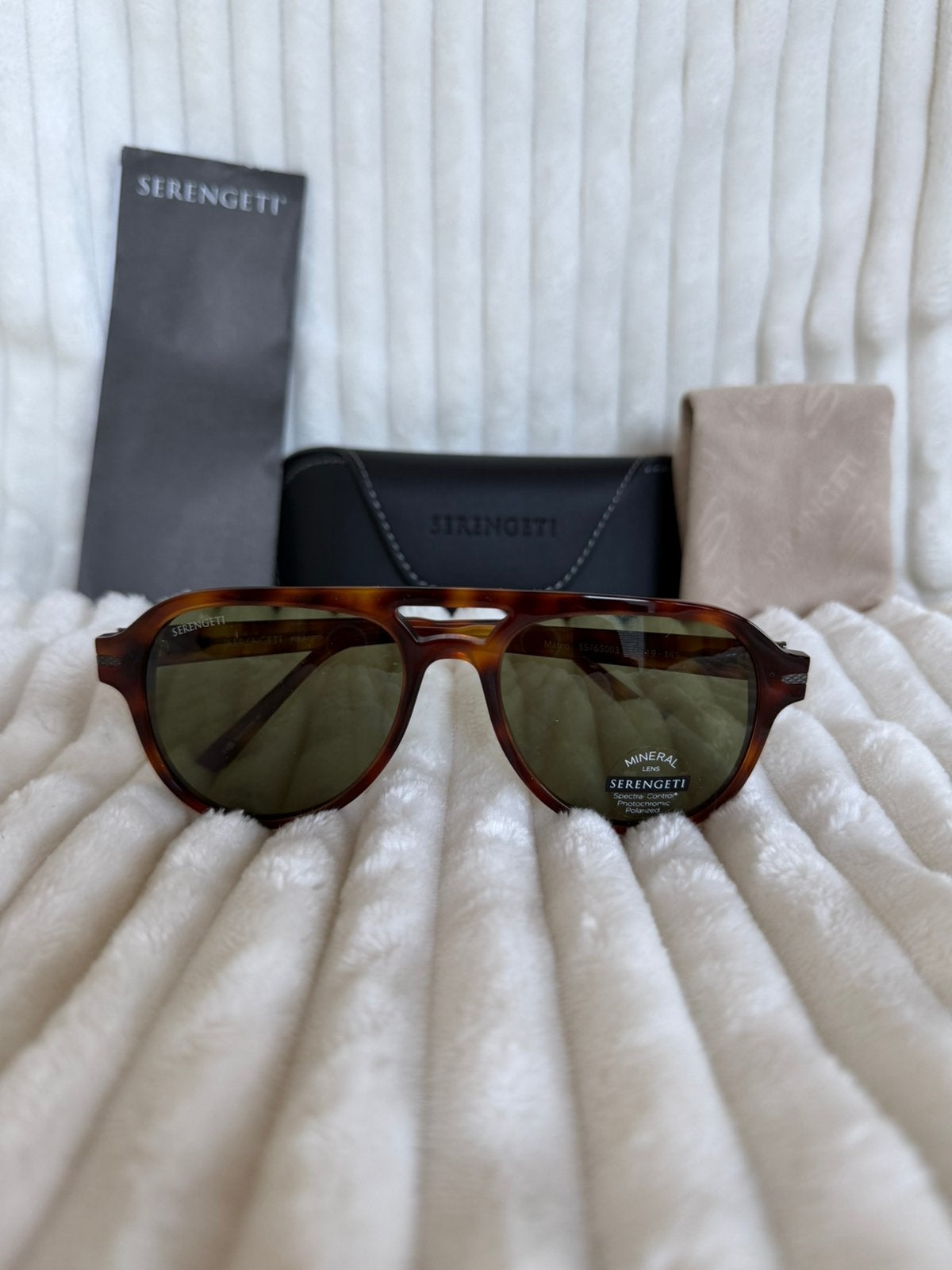 Serengeti Mateo SS765003 incl garantie en btw-factuur, Zonnebril, Verzenden, Nieuw, Nvt