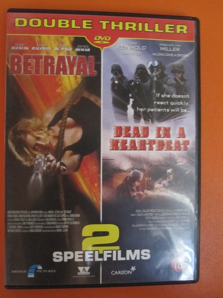 Betrayal + Dead in a Heartbeat (2 films op 1 DVD), Engels, Vanaf 16 jaar, Nederlands, Actiethriller