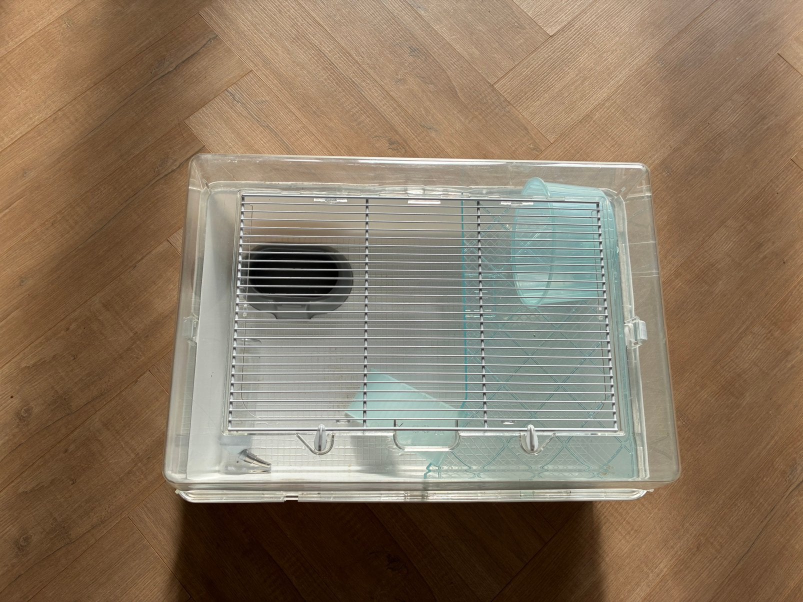 Mooi hamsterhok plus assecoires, Minder dan 75 cm, Zo goed als nieuw, Ophalen, Minder dan 60 cm