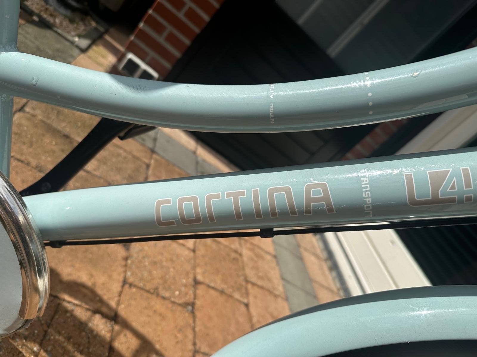 Cortina U4 Transportfiets - Zo goed als nieuw, Fietsen en Brommers, Fietsen | Dames | Damesfietsen, Terugtraprem, Versnellingen