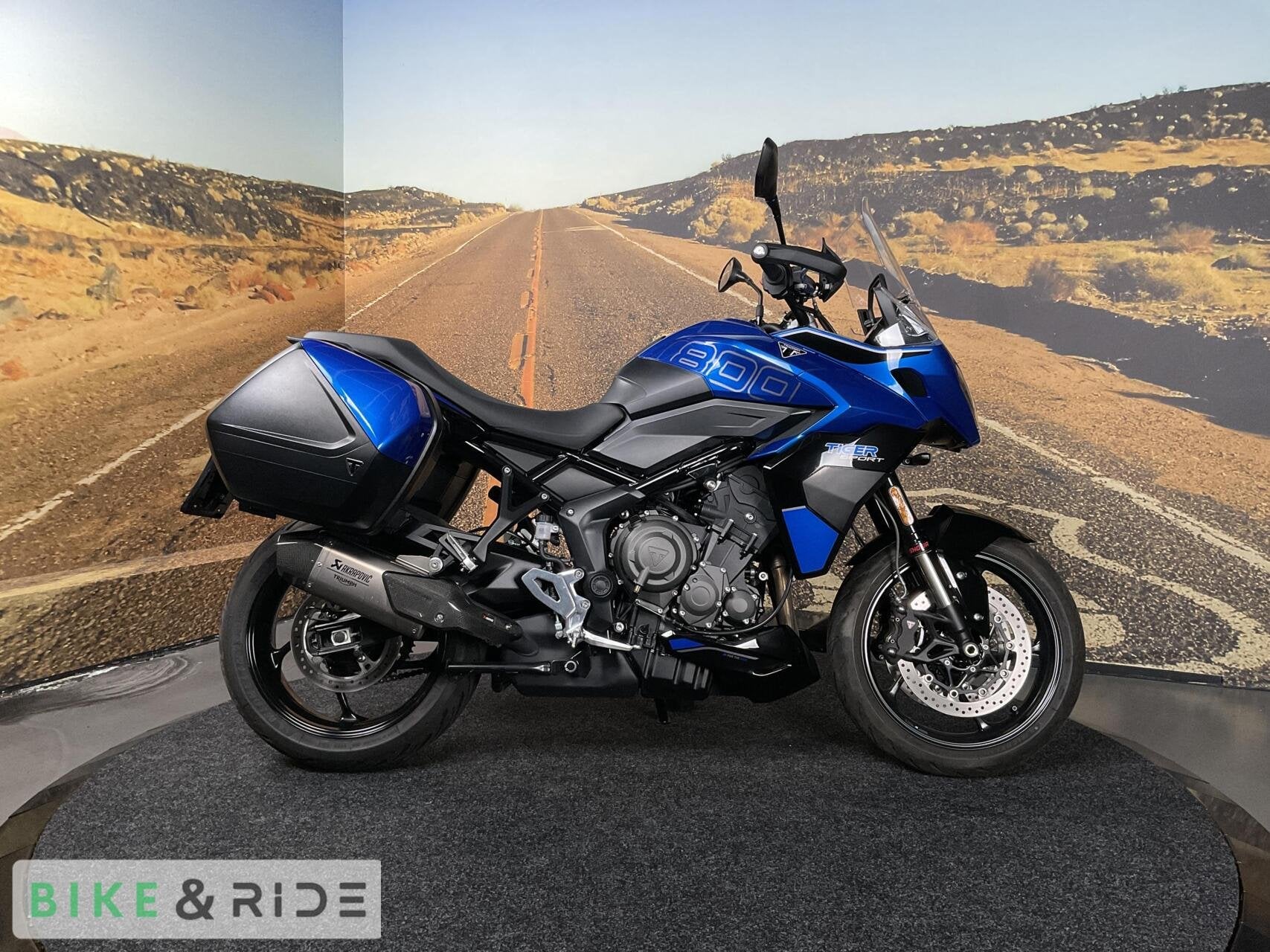 Triumph Tiger Sport 800 - Akra - Zijkoffers, Motoren, Motoren | Triumph, Triumph Motorcycles Benelux, Bedrijf, Meer dan 35 kW