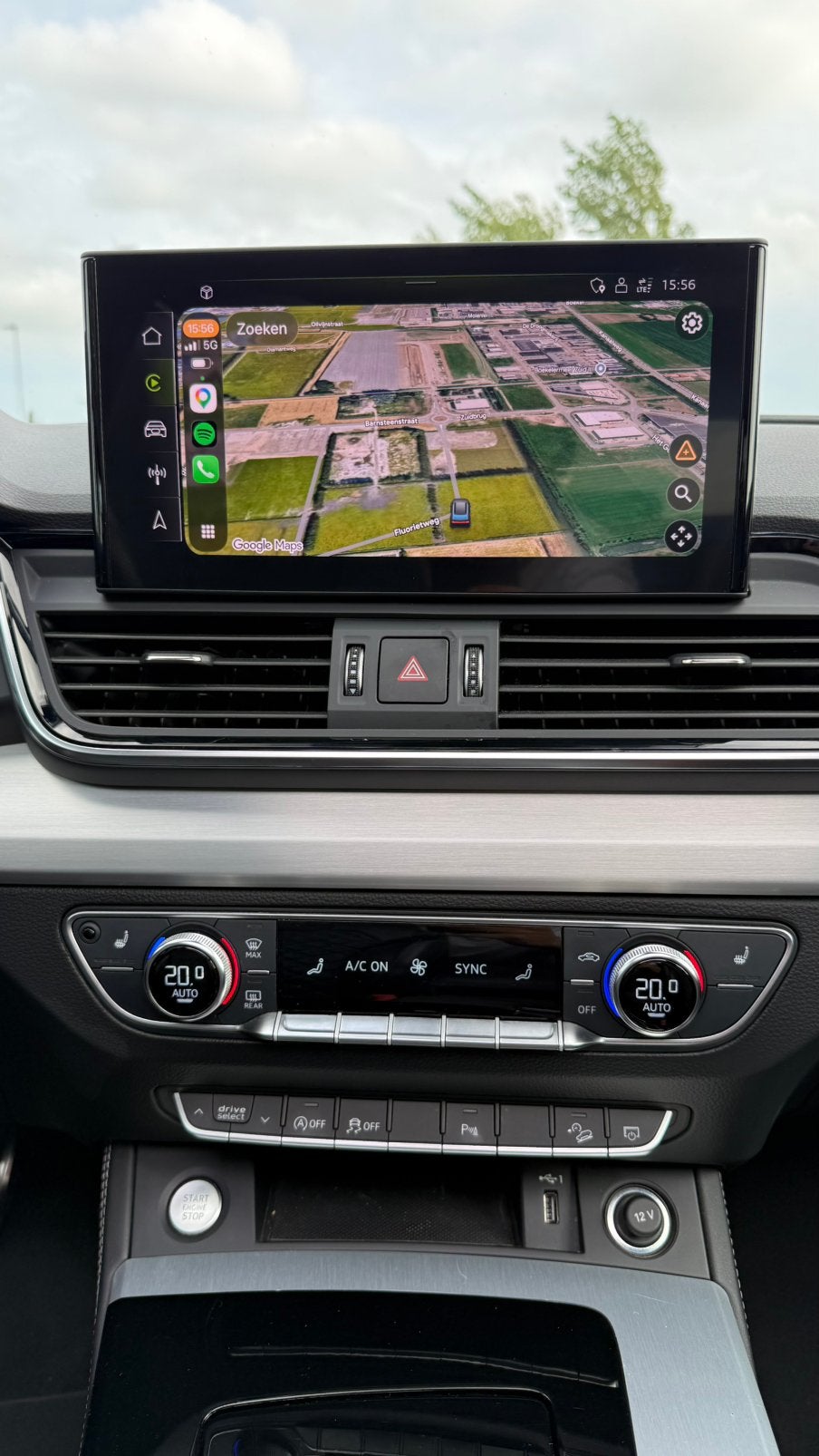 Foto 23 van Audi Q5 45 TFSI Mild hybrid 2021 Facelift Pano S-Line