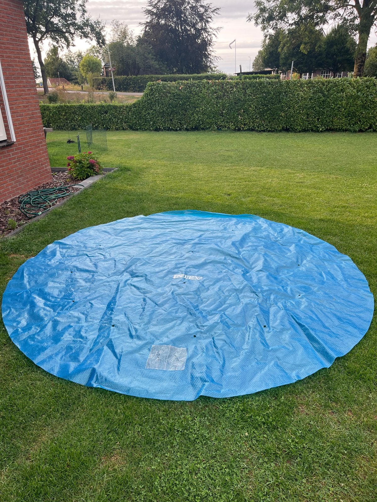 Afdekzeil Bubbelolie voor Zwembad, Ophalen of Verzenden, Gebruikt, Afdekzeil