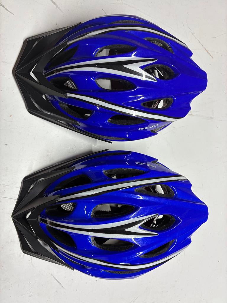 Twee blauwe XLC fietshelmen, Ophalen of Verzenden, Gebruikt, M, Heer of Dame