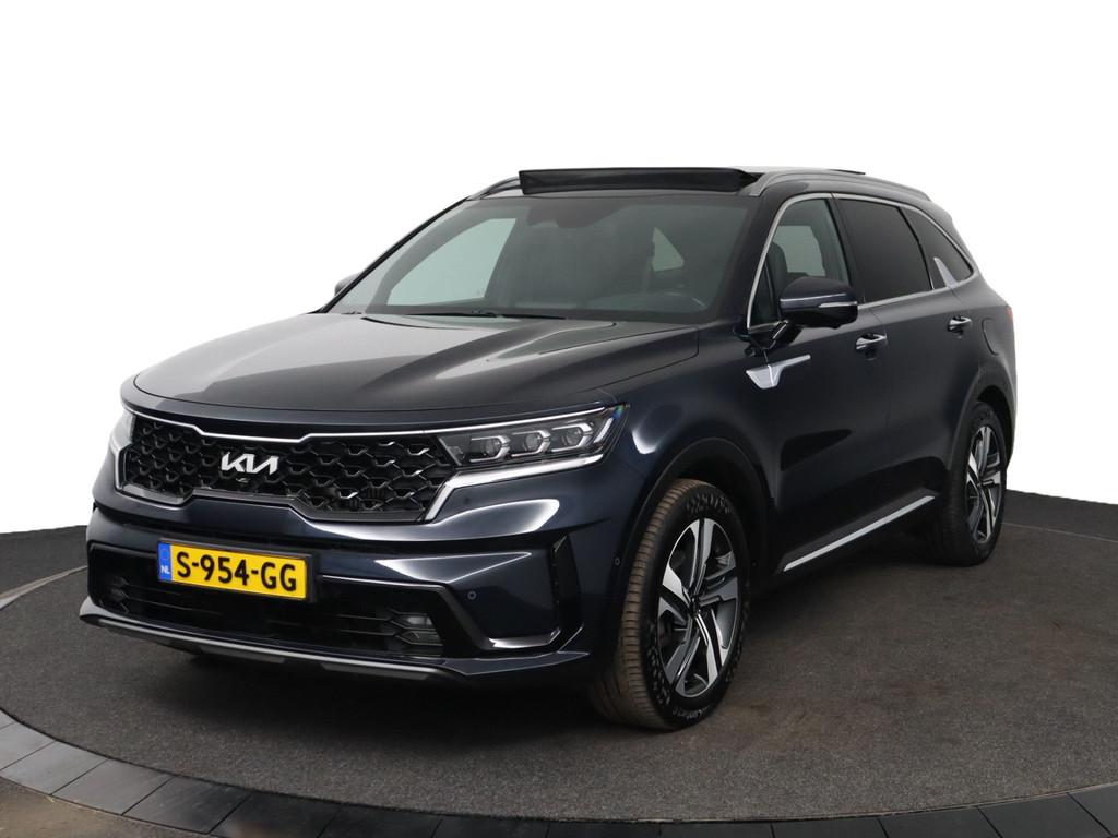 Kia Sorento 1.6 T-GDI Hybrid 2WD ExecutiveLine 5p. - Schuif-, 1716 kg, 4 cilinders, Met garantie (alle), Blauw