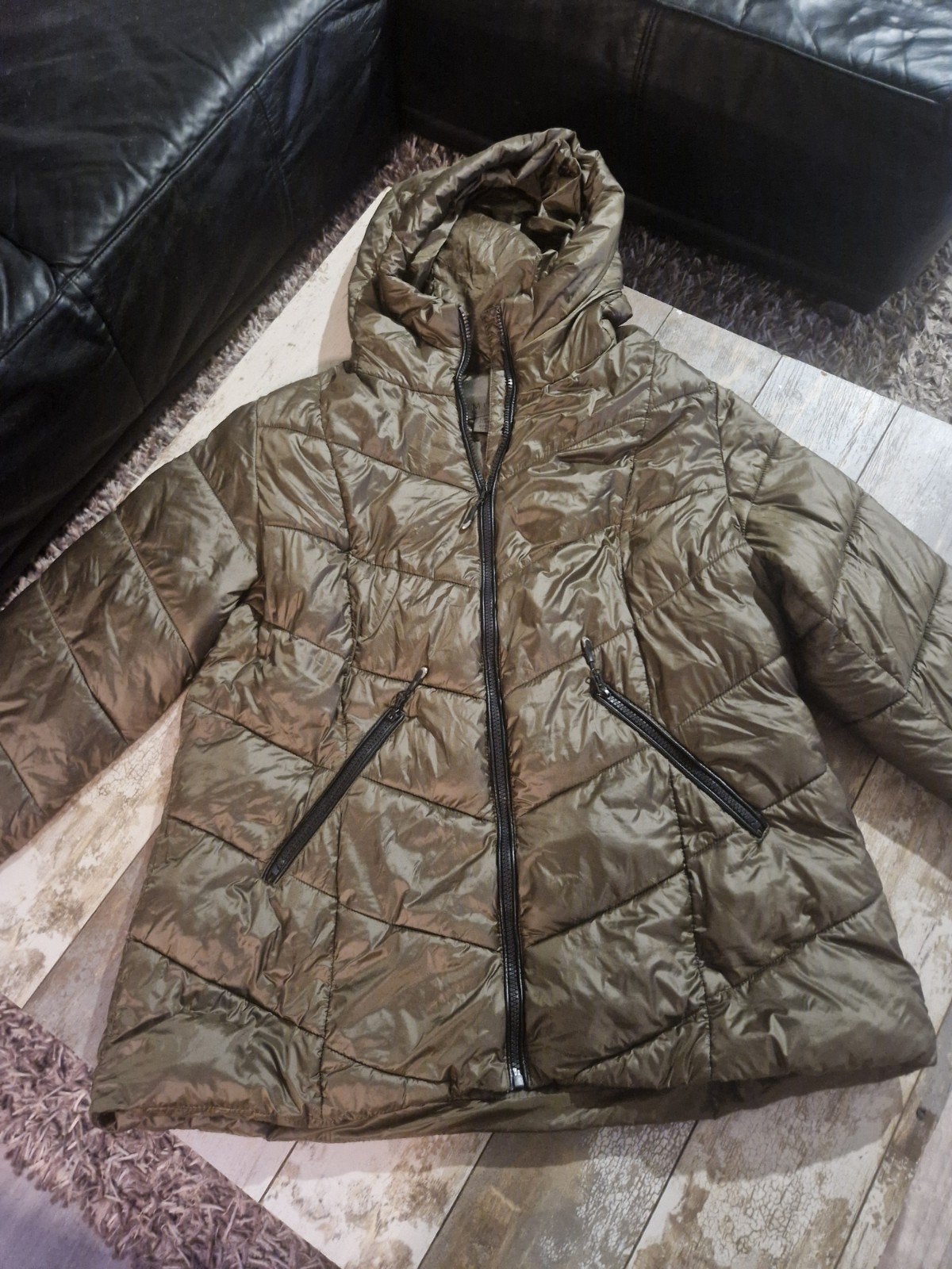 winter jas Amisu, Zwart, Maat 42/44 (L), Ophalen of Verzenden, Zo goed als nieuw