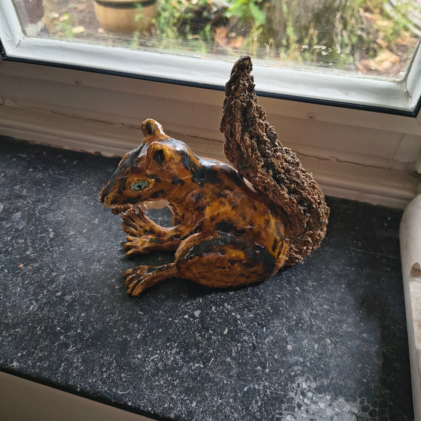 Unieke handgemaakte eekhoorn sculptuur, Ophalen