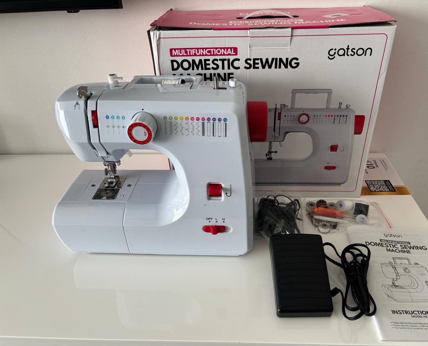 Gatson Naaimachine - Instapmodel 16 Steken - Stil & Compact ...