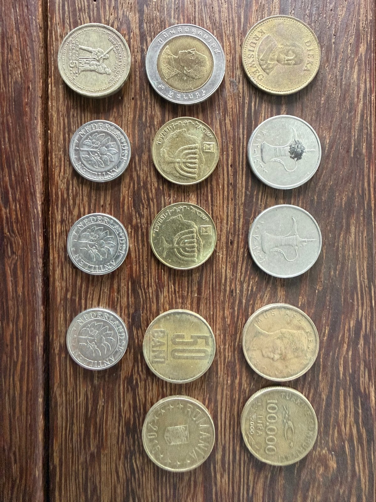 Original Vintage International Coins - per/bundel, Ophalen of Verzenden, Buitenland, Munten
