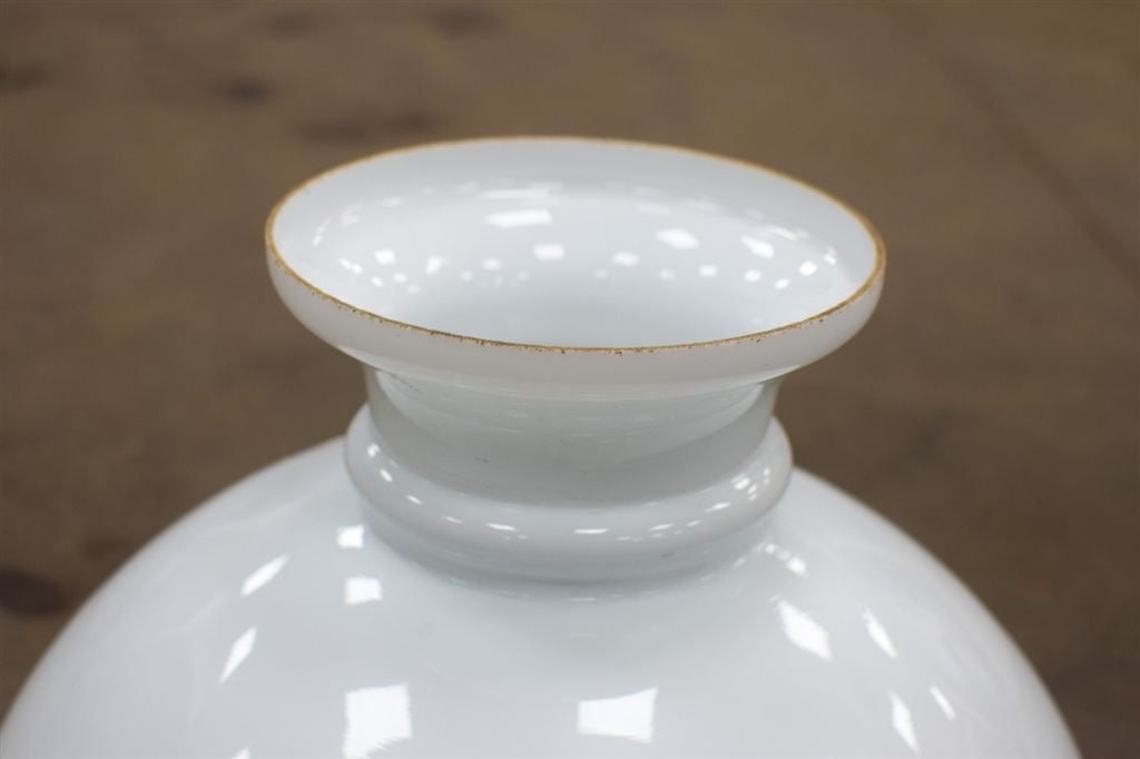 Opaline lampenkap 48097, Ophalen of Verzenden, Gebruikt, Rond