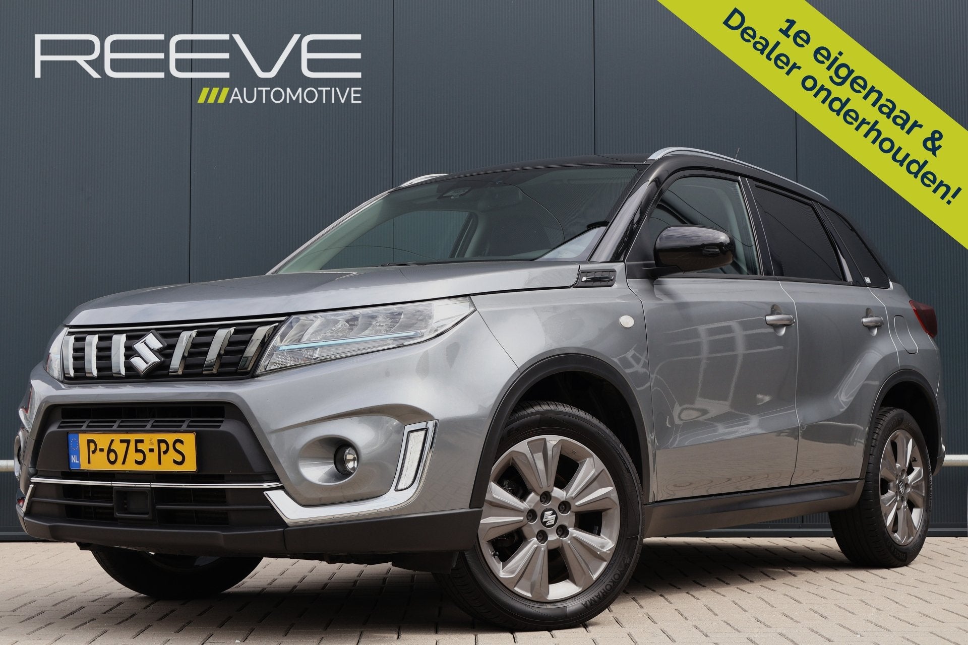 Suzuki Vitara 1.4 Boosterjet Select Smart Hybrid | Stoelverw, Auto's, Stof, Gebruikt, Met garantie (alle), 49 €/maand