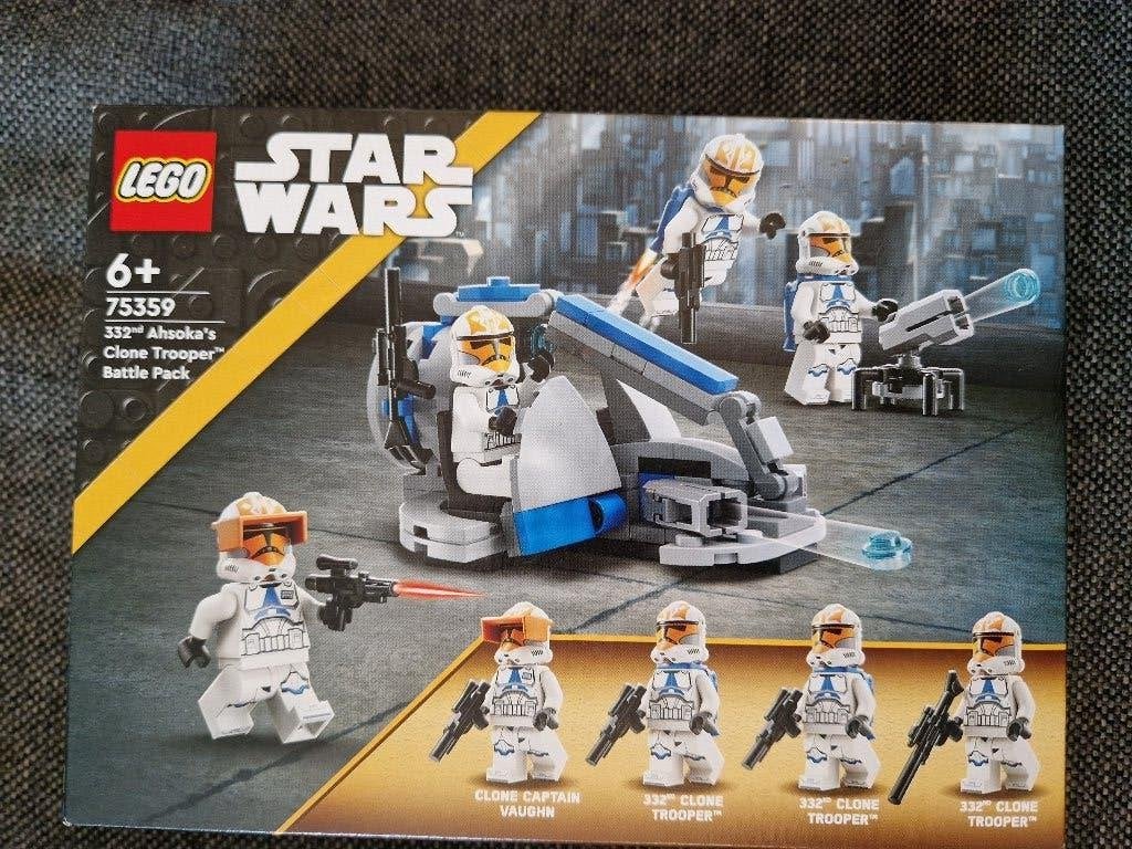 Lego 75359 : 332nd Ashoka's Clone Trooper Battle Pack, Compleet, Star Wars, Lego, Nieuw