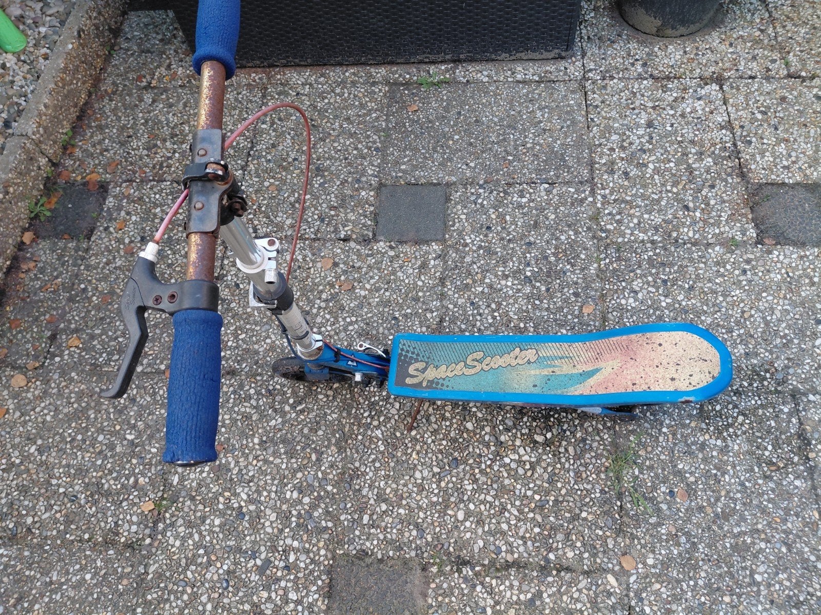 Space Scooter - Werkt prima maar roestig., Ophalen, Gebruikt, Gewone step, Space Scooter
