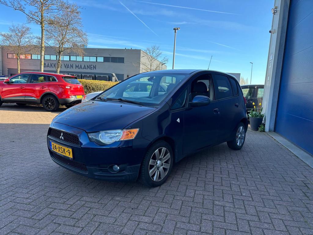 Mitsubishi Colt 1.3 Edition Two, Auto's, Euro 5, Stof, Gebruikt, Blauw