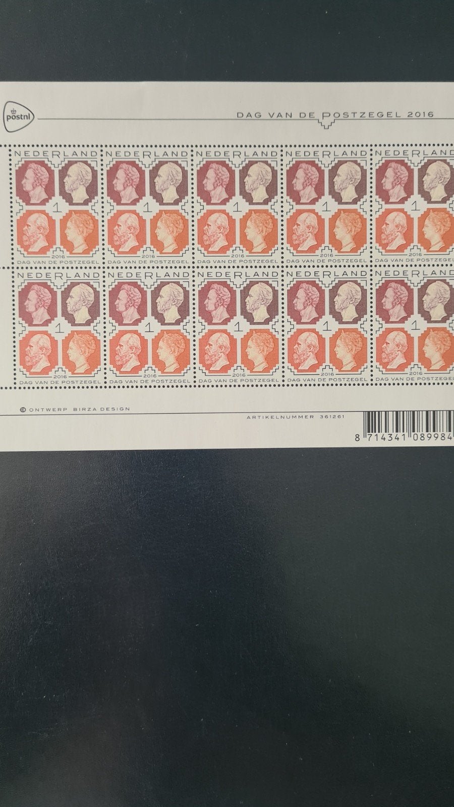Postzegelvel Dag van de Postzegel 2016 - Postfris, Postzegels en Munten, Postzegels | Nederland, Ophalen of Verzenden, Na 1940