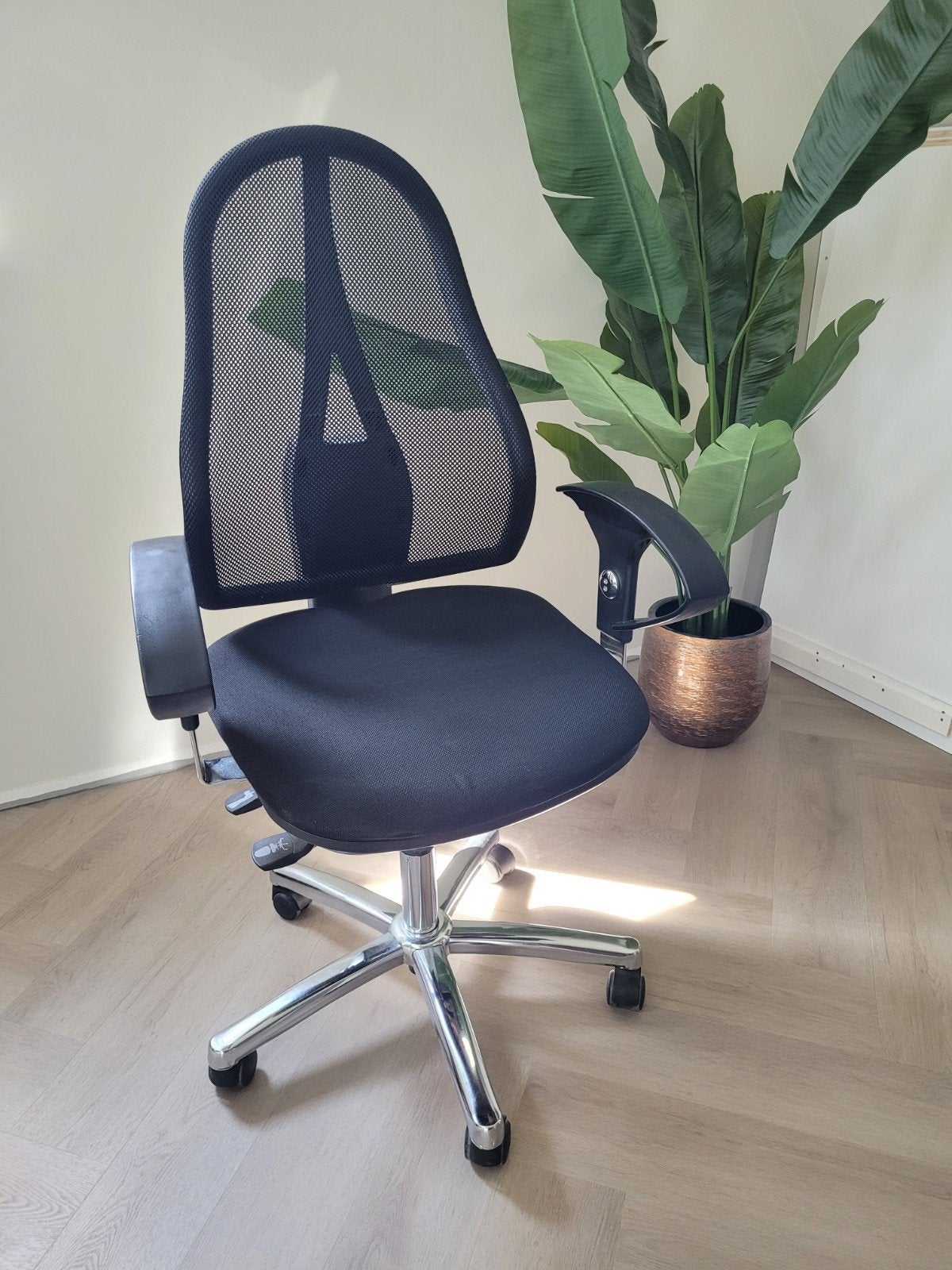Topstar Open Point SY Deluxe Bureaustoel, Ophalen, Gebruikt, Zwart, Bureaustoel