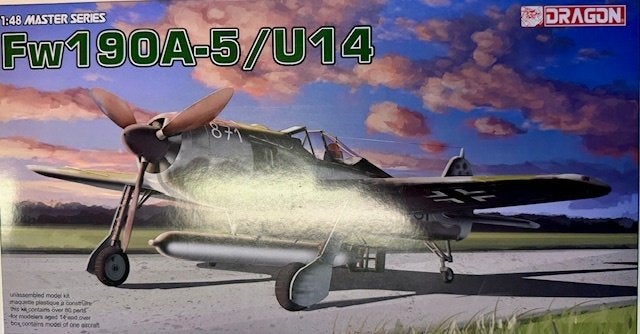 Coelianmodels, Dragon, 05569, FW-190A-5/U-14, 1/48, € 24,99, Hobby en Vrije tijd, Modelbouw | Vliegtuigen en Helikopters, Overige merken